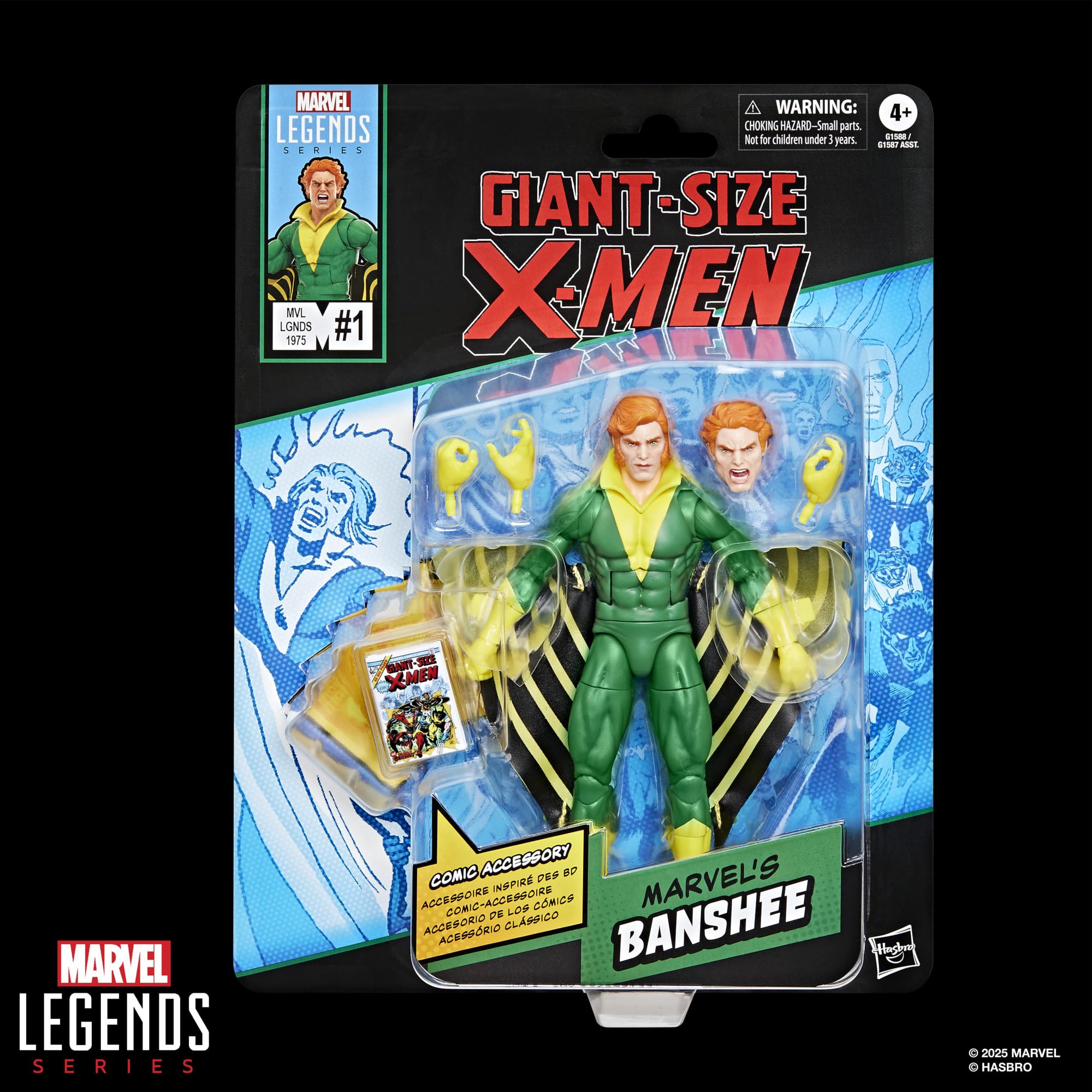 Marvel's Banshee premium design and deco elevates display aesthetics.
