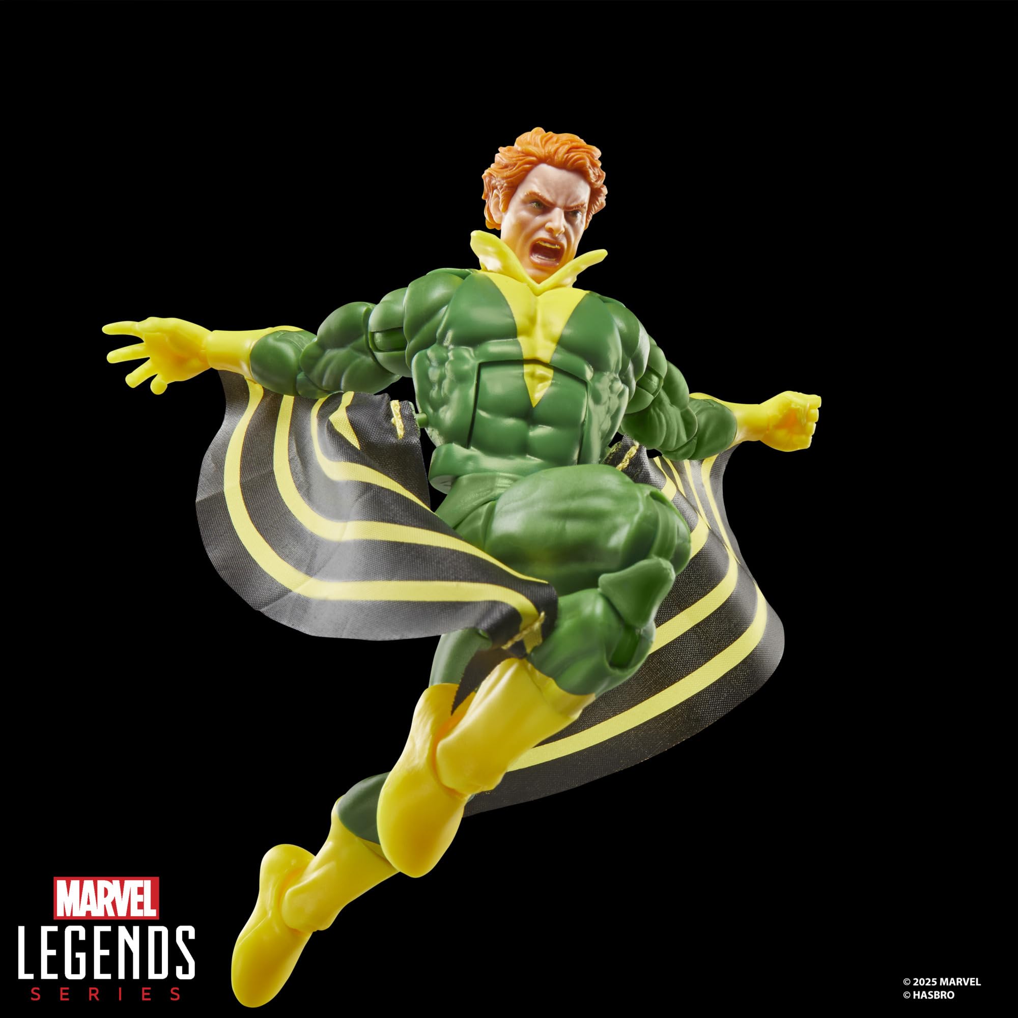 Marvel's Banshee sonic scream head captures iconic expression.