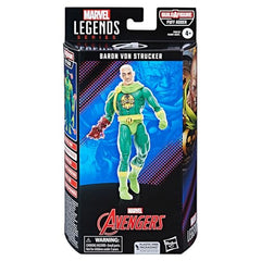 Marvel Legends Baron Von Strucker articulation points enable dynamic posing