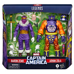 Marvel Baron Zemo 6-inch figure detail suitable for display and photography.