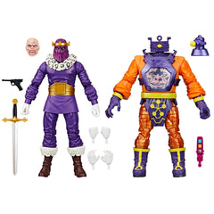 Marvel Baron Zemo unmasked head detail for dramatic display poses.