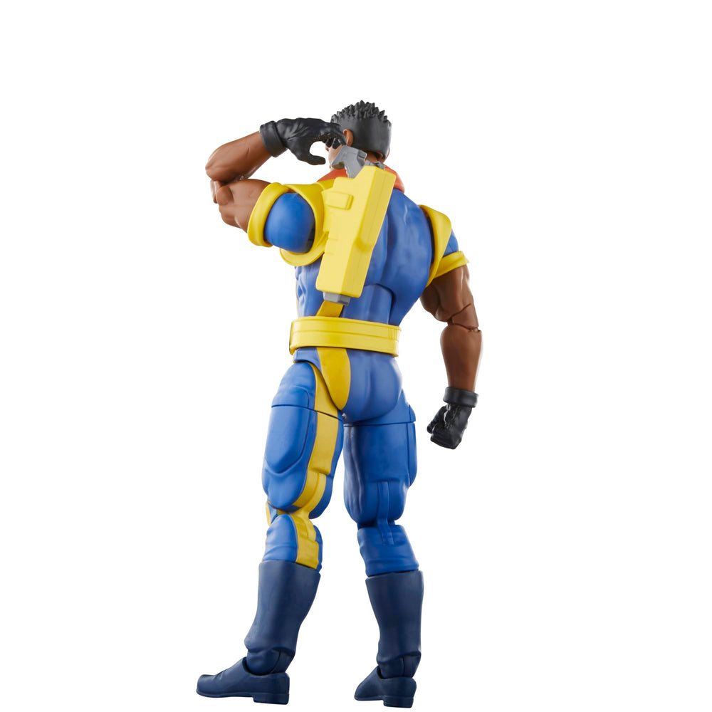 Marvel Bishop figure on display ready for shelf dioramas with other Marvel Legends.