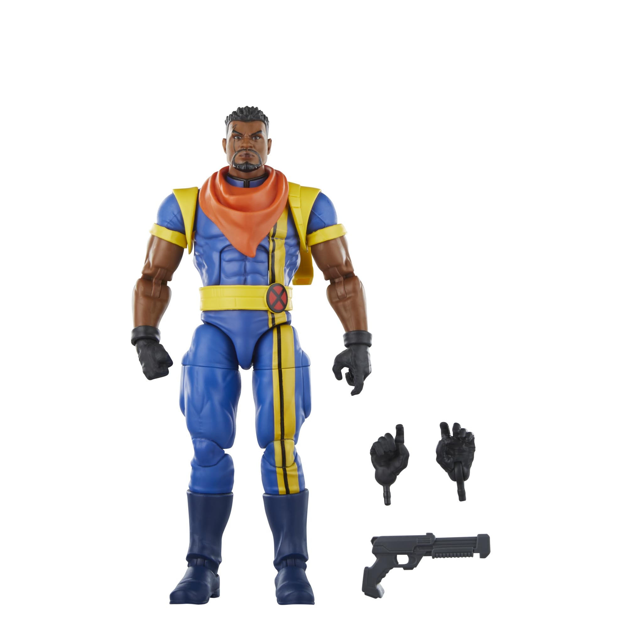 Marvel Bishop figure front view showcases display-ready sculpt and presence.