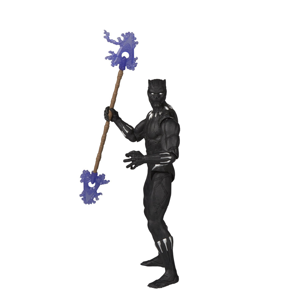 Marvel Black Panther 6-Inch figure in heroic standoff setup for storytelling