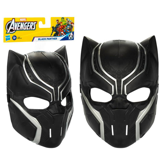 Marvel Black Panther Basic Mask front view for imaginative play