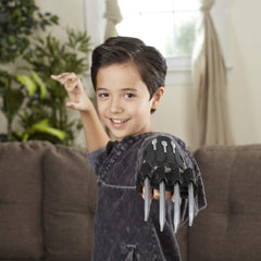 Marvel Black Panther Slash Claw retract shows retractable claws for quick action.