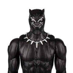 Display-ready Marvel Black Panther Titan Hero 12-inch figure with other Titans