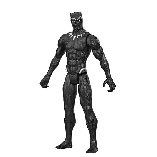 Marvel Black Panther Titan Hero 12-inch figure in dynamic pose for imaginative play
