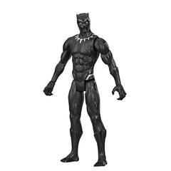 Marvel Black Panther Titan Hero 12-inch figure in dynamic pose for imaginative play