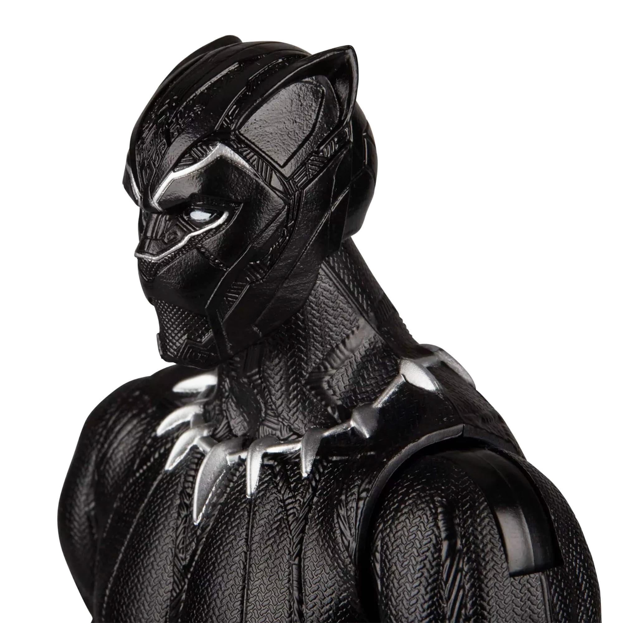 Marvel Black Panther Titan Hero 12-inch packaging and Power FX compatibility note