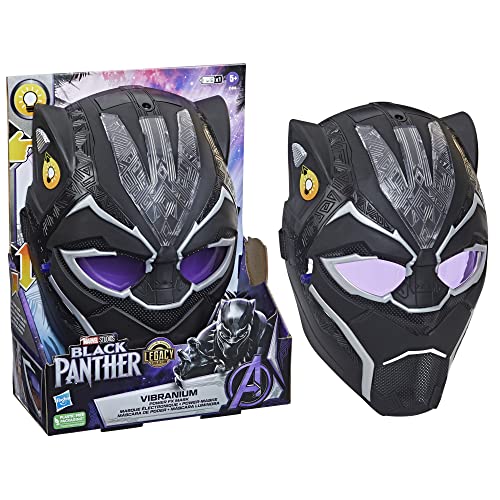 Pulsating lights on Marvel Black Panther Vibranium Power FX Mask