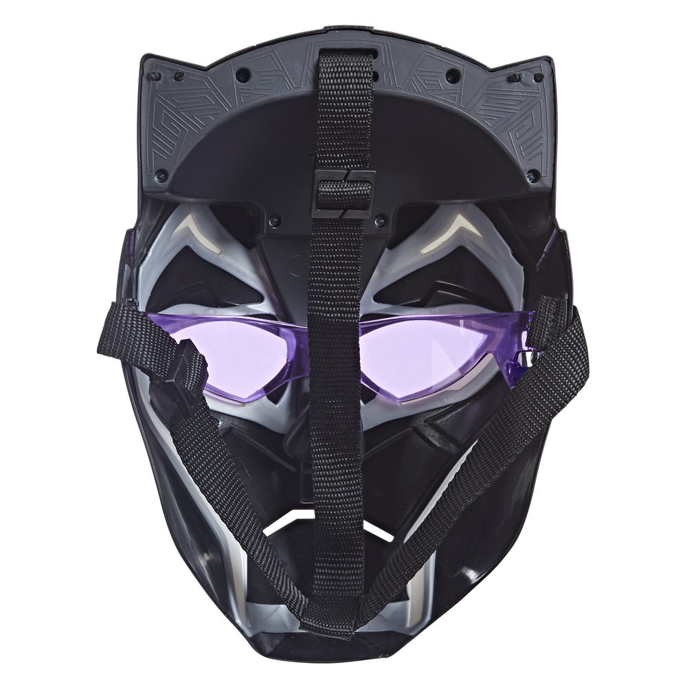 Marvel Black Panther Vibranium Power FX Mask worn for comfortable roleplay