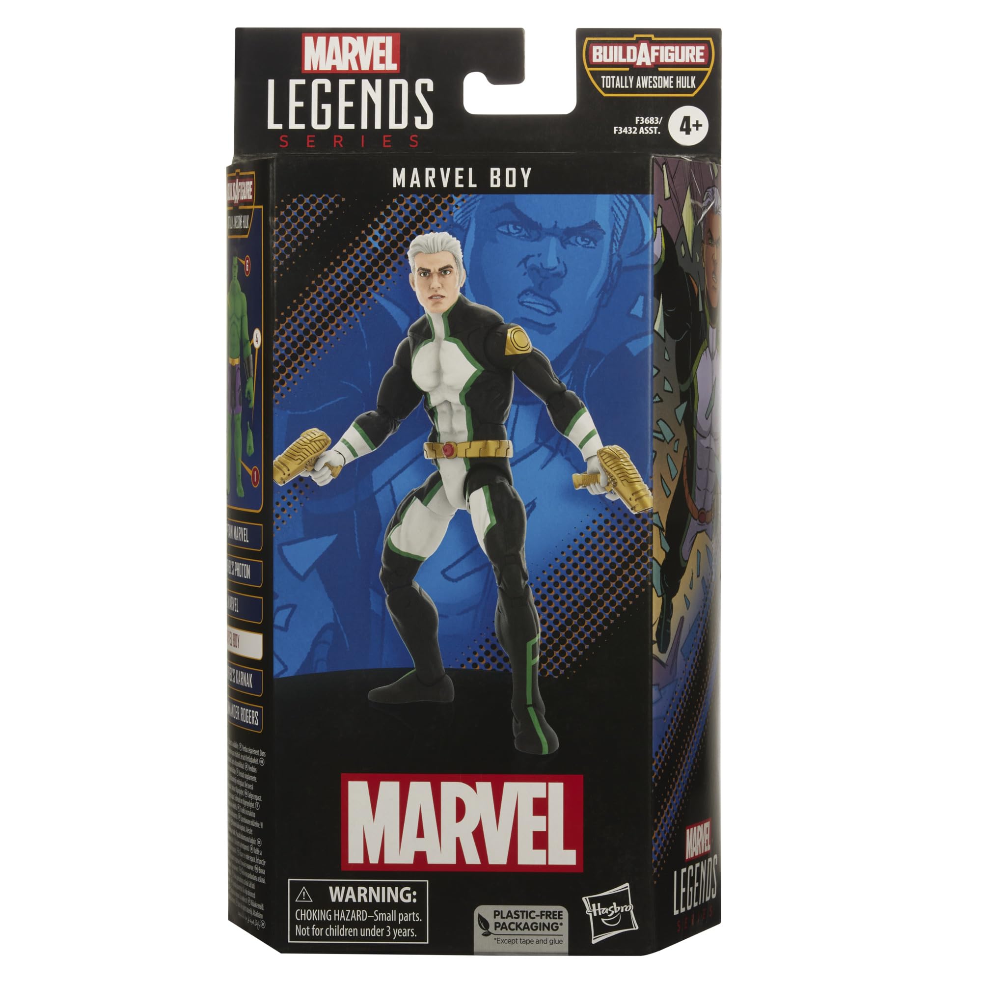 Comics-inspired accessories for Marvel Boy enhance display options