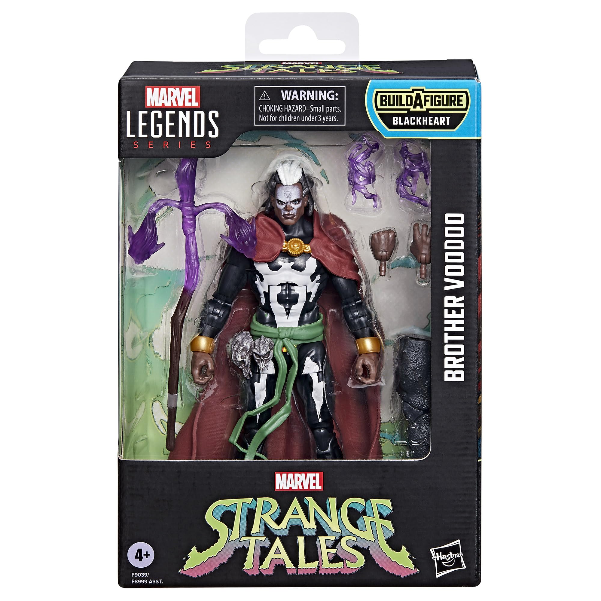 Marvel Brother Voodoo accessories pack showcasing premium deco and pose options.