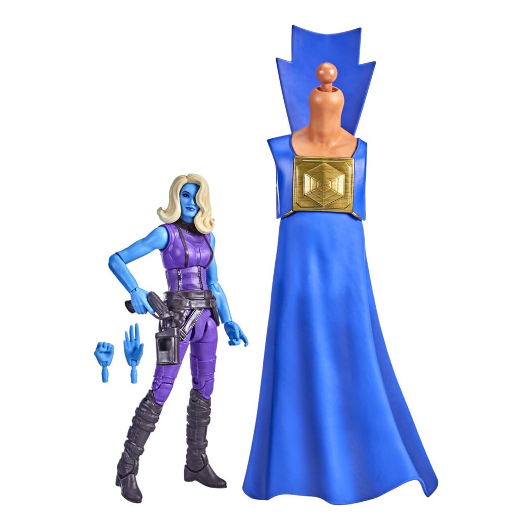 Marvel Build-A-Figure Nebula parts enabling complete collection assembly and customization.