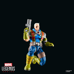 Animated likeness of Marvel Cable suitable for collector display