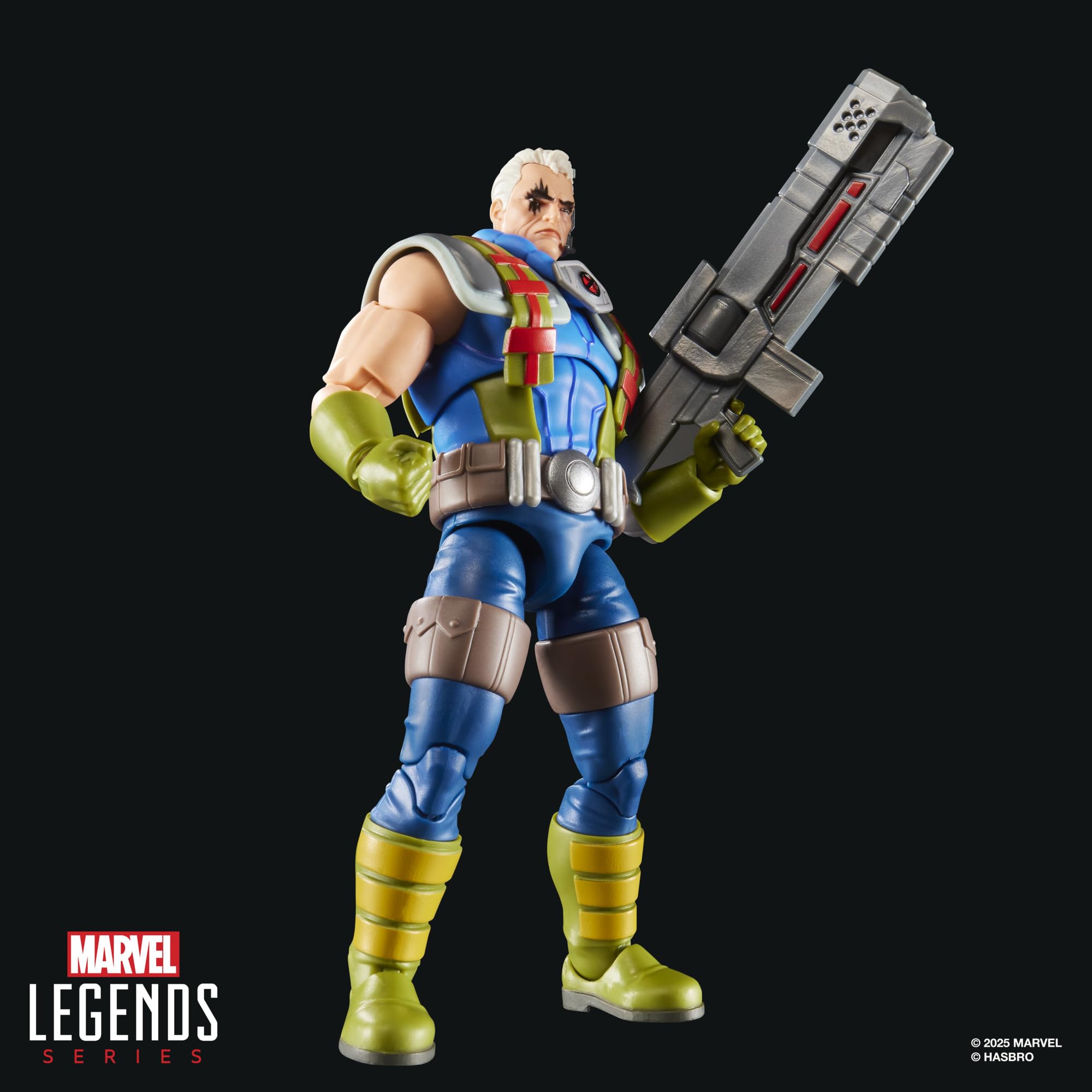 Cable figure ready to join a growing Marvel Legends X-Men 97 shelf