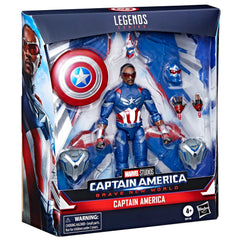 Marvel Captain America Brave New World winged design captures classic silhouette.