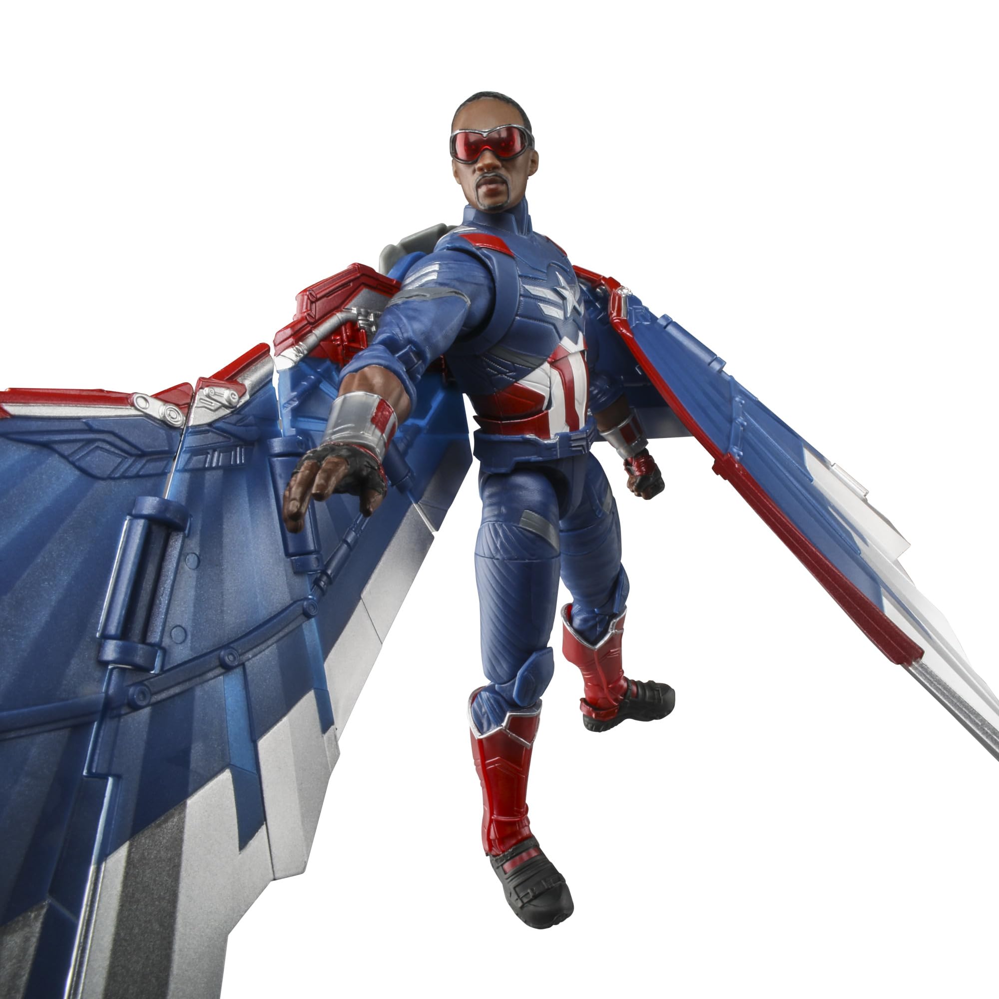 Marvel Captain America Brave New World window box for shelf display.