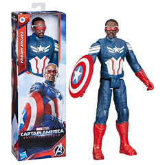 Marvel Captain America Brave New World display box for collectors.