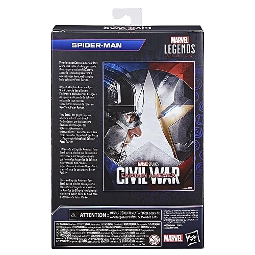 Marvel Captain America Civil War action figure front view for collectors