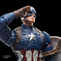 Marvel Captain America Endgame 20+ articulation points enable dynamic shelf poses.