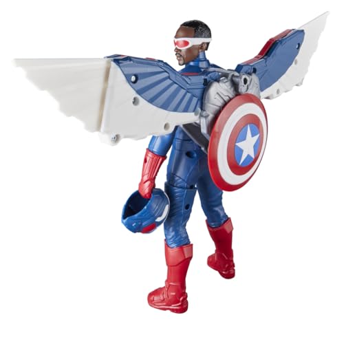 Iconic shield accessory for Captain America aerial battles