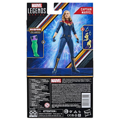 Marvel Captain Marvel The Marvels 6-Inch figure detail-paint highlights sculpt accuracy for collectors.