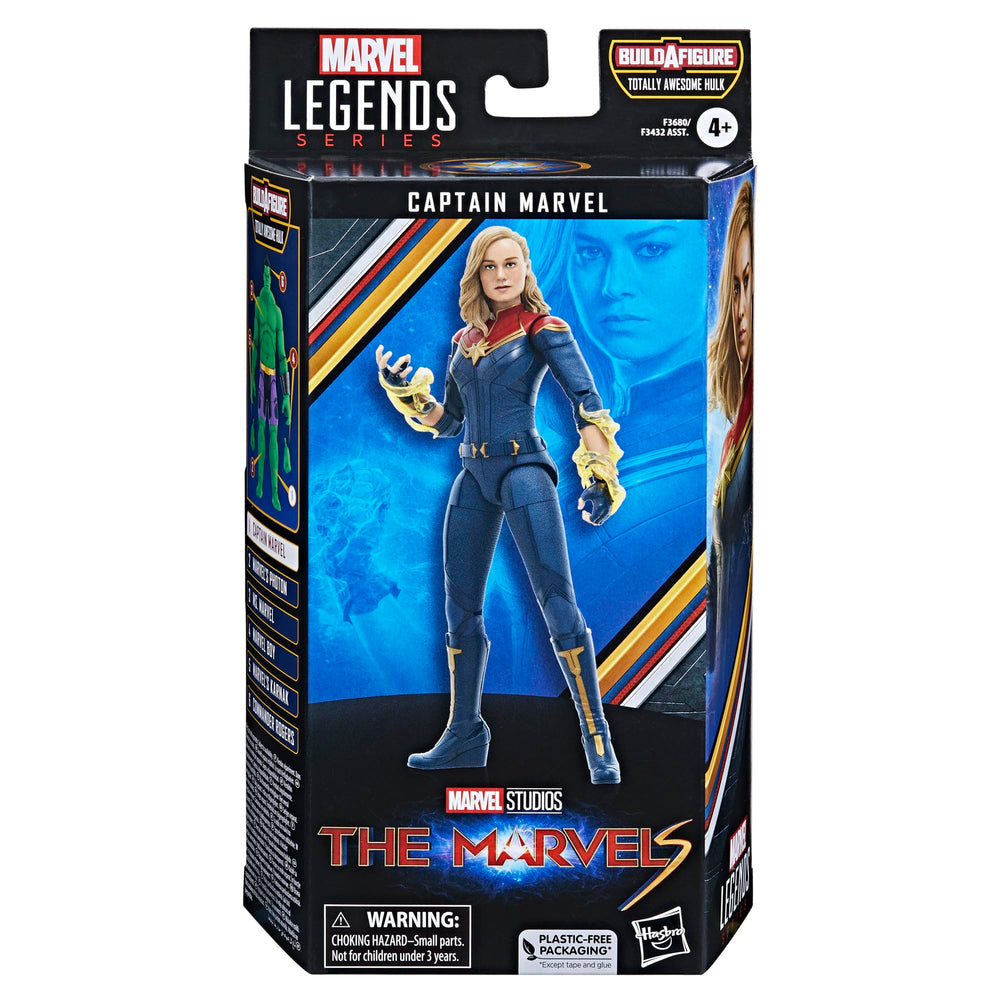 Marvel Captain Marvel The Marvels 6-Inch figure pose-ready pose captures dynamic action for shelves.