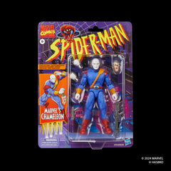 Marvel's Chameleon figure in action pose demonstrates dynamic articulation for display