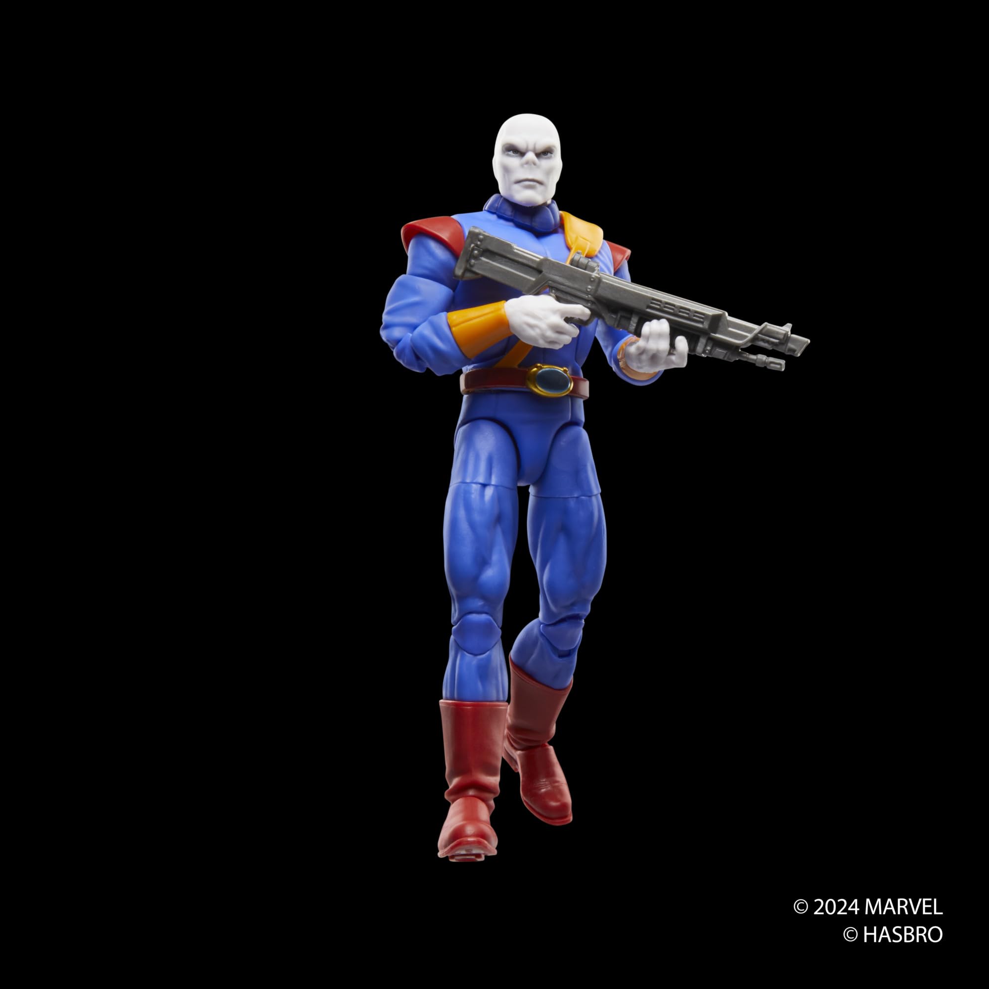 Detailed deco on Marvel's Chameleon captures retro comic styling