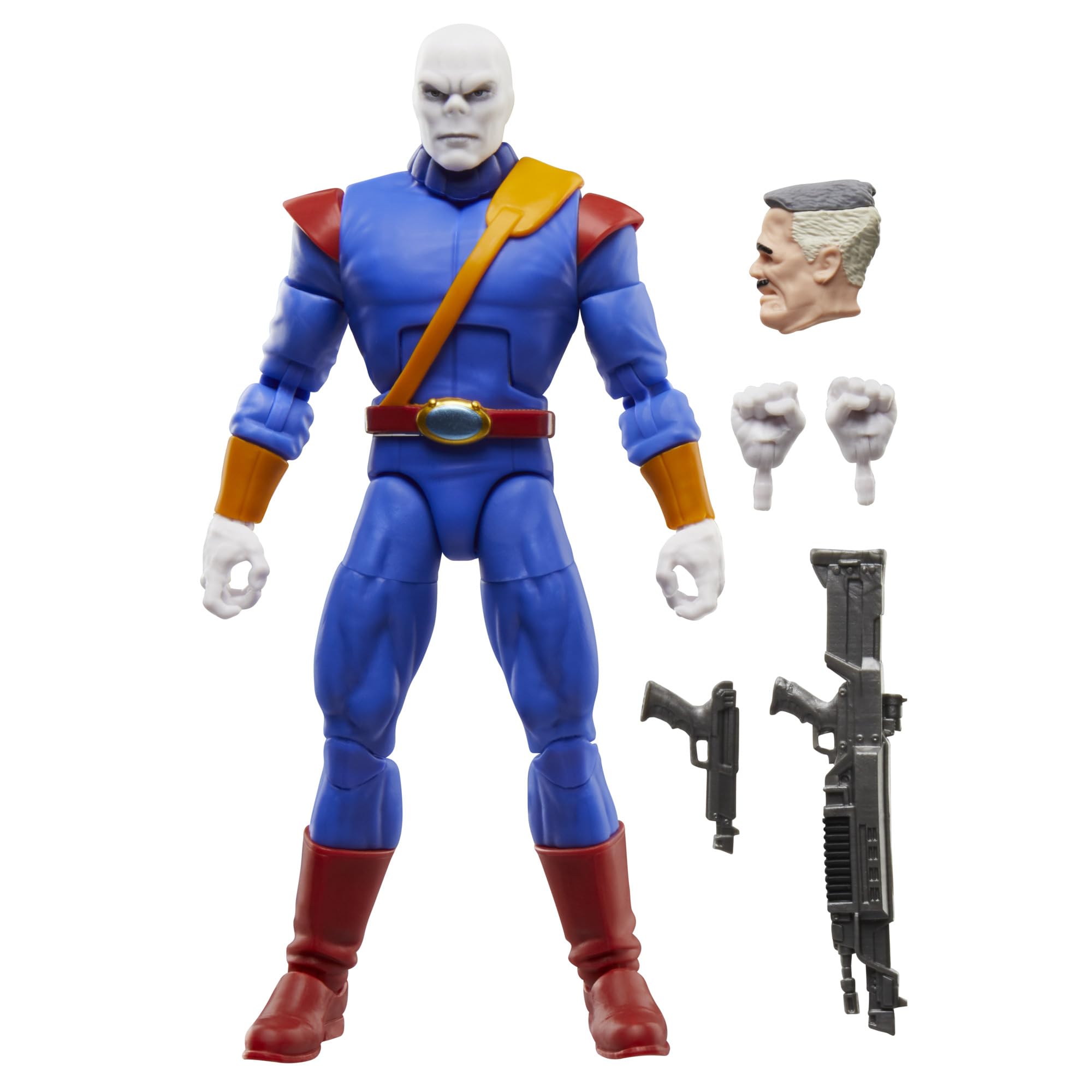 Marvel's Chameleon figure front view highlights detailed sculpt and poseability