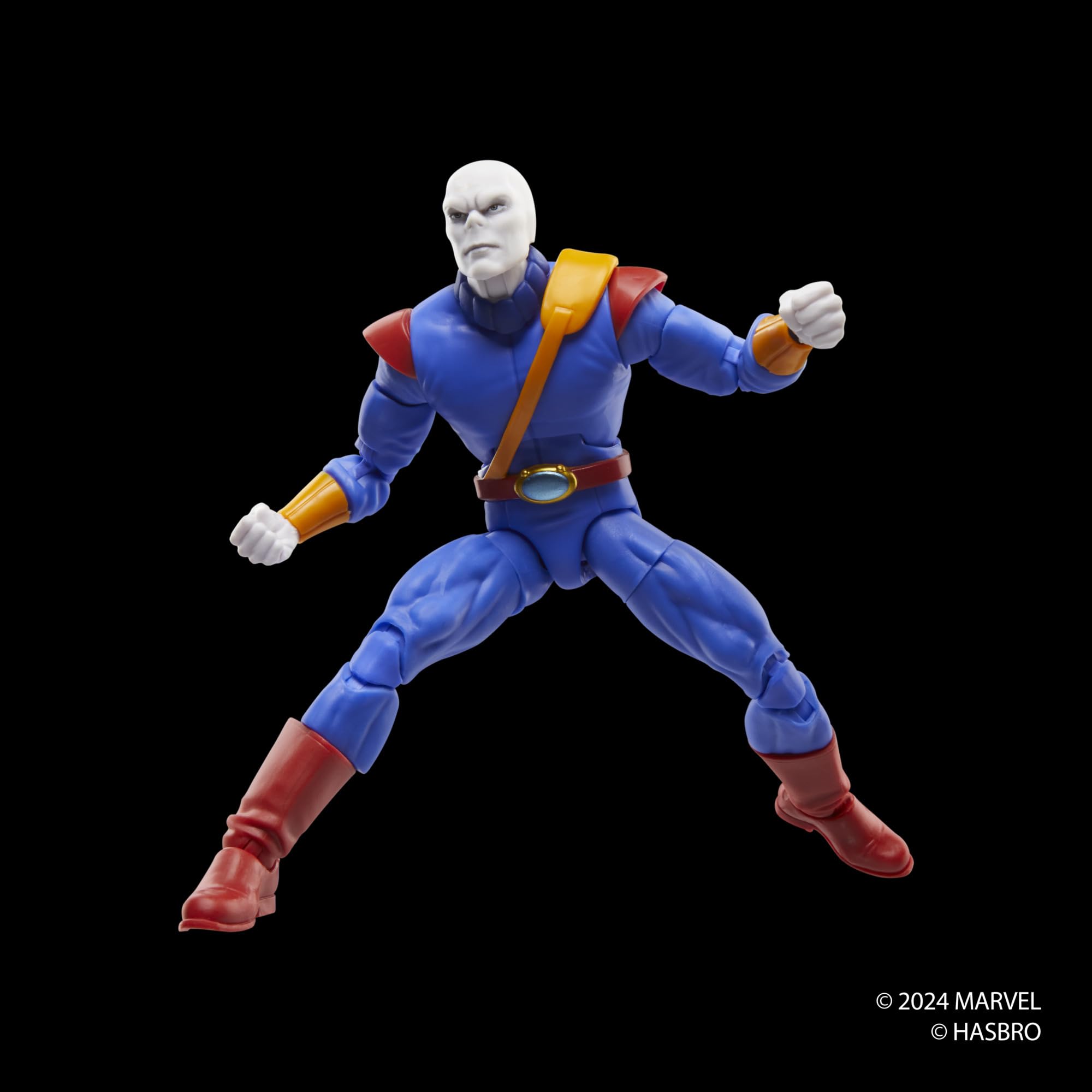 Retro blister card packaging evokes classic Marvel Legends presentation