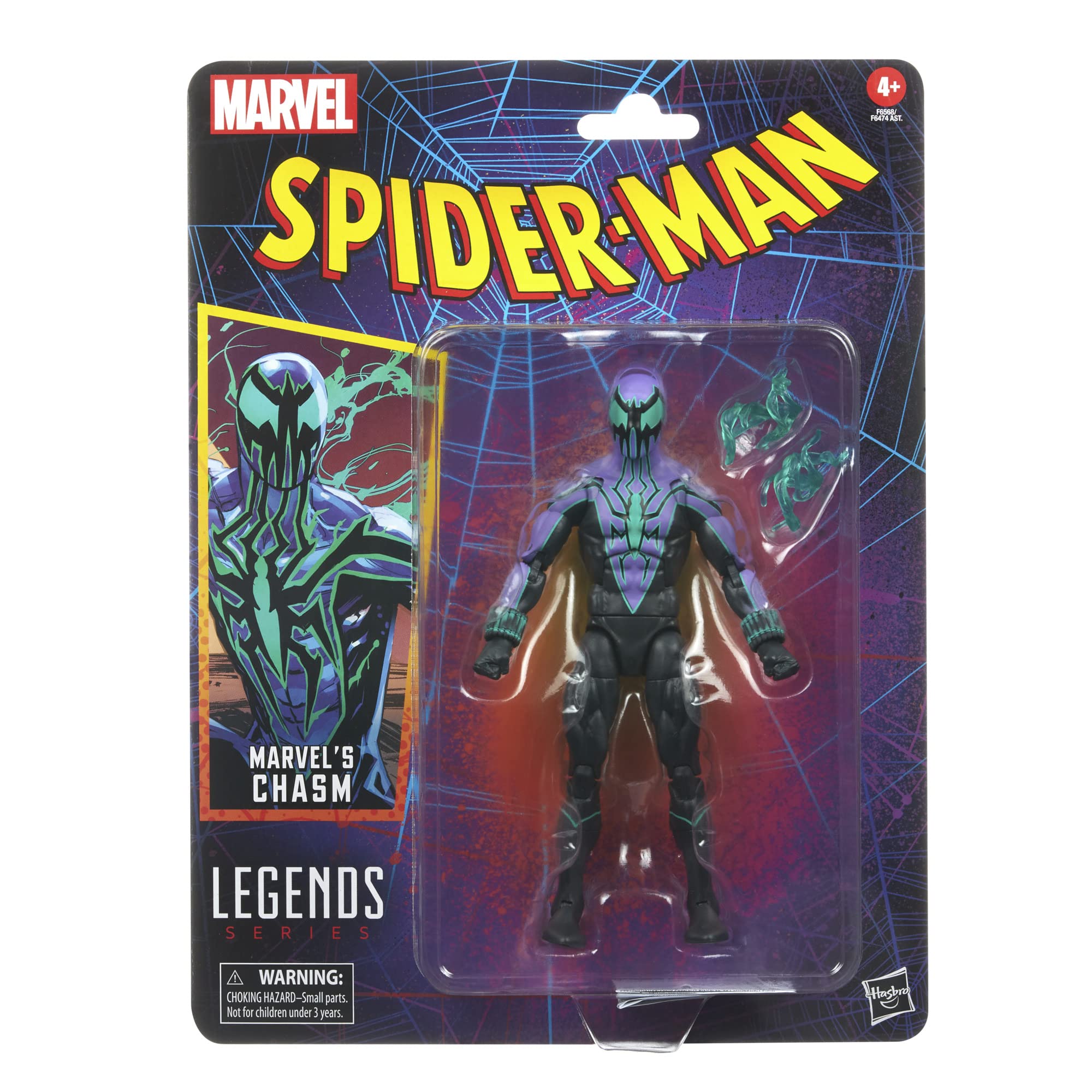 Marvel Chasm 6-inch figure side view for dynamic posing.