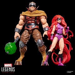 MARVEL CLASSIC Medusa face plate detail offering swap options for display variety
