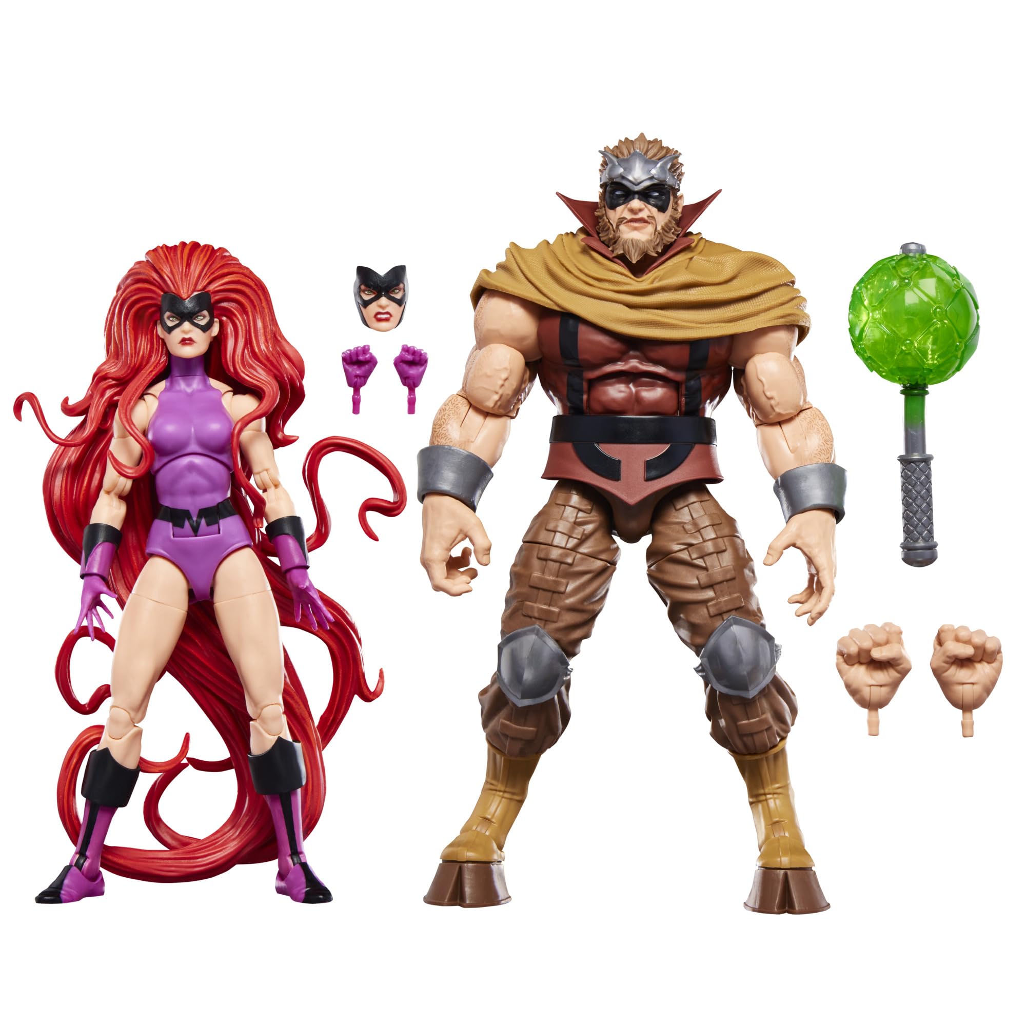 MARVEL CLASSIC Medusa and Gorgon two-pack front view for display-ready shelf presence