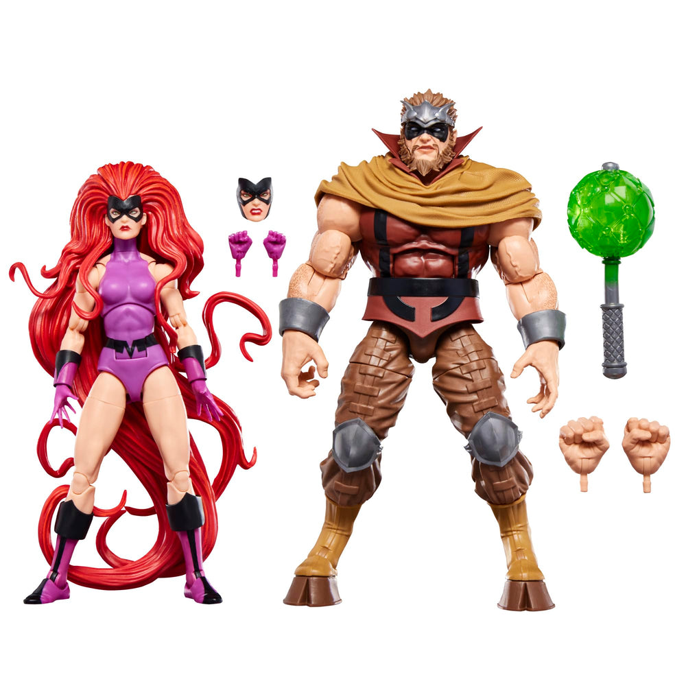 MARVEL CLASSIC Medusa and Gorgon two-pack front view for display-ready shelf presence