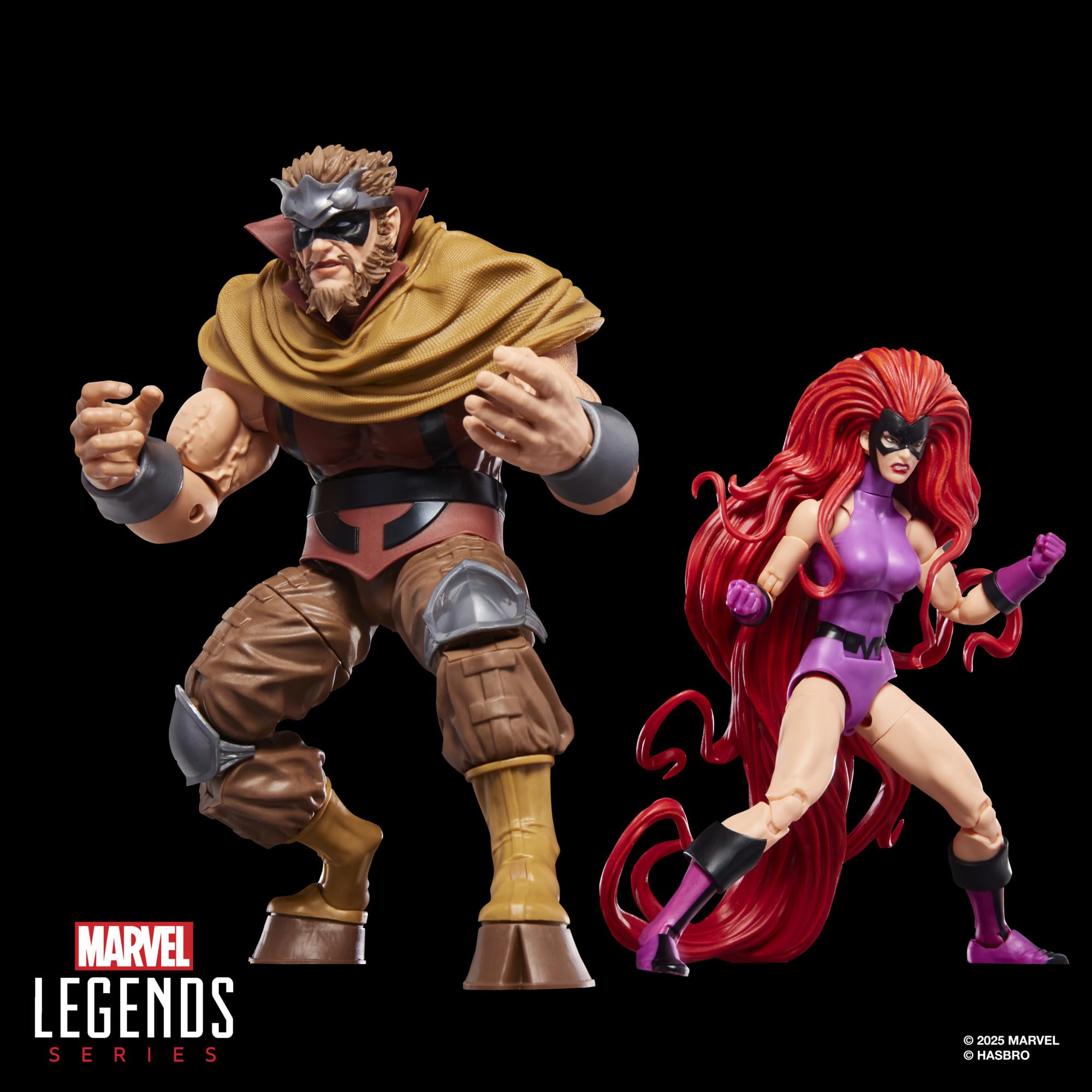 MARVEL CLASSIC Medusa prehensile hair detail captured in a dynamic pose