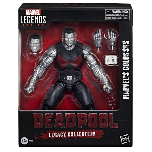 Colossus figure includes alternate hands and portrait head for customization.