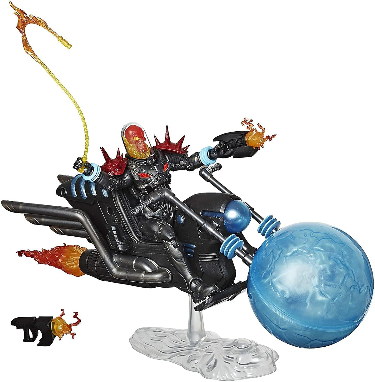 Marvel Cosmic Ghost Rider action figure, front view for dynamic posing display.