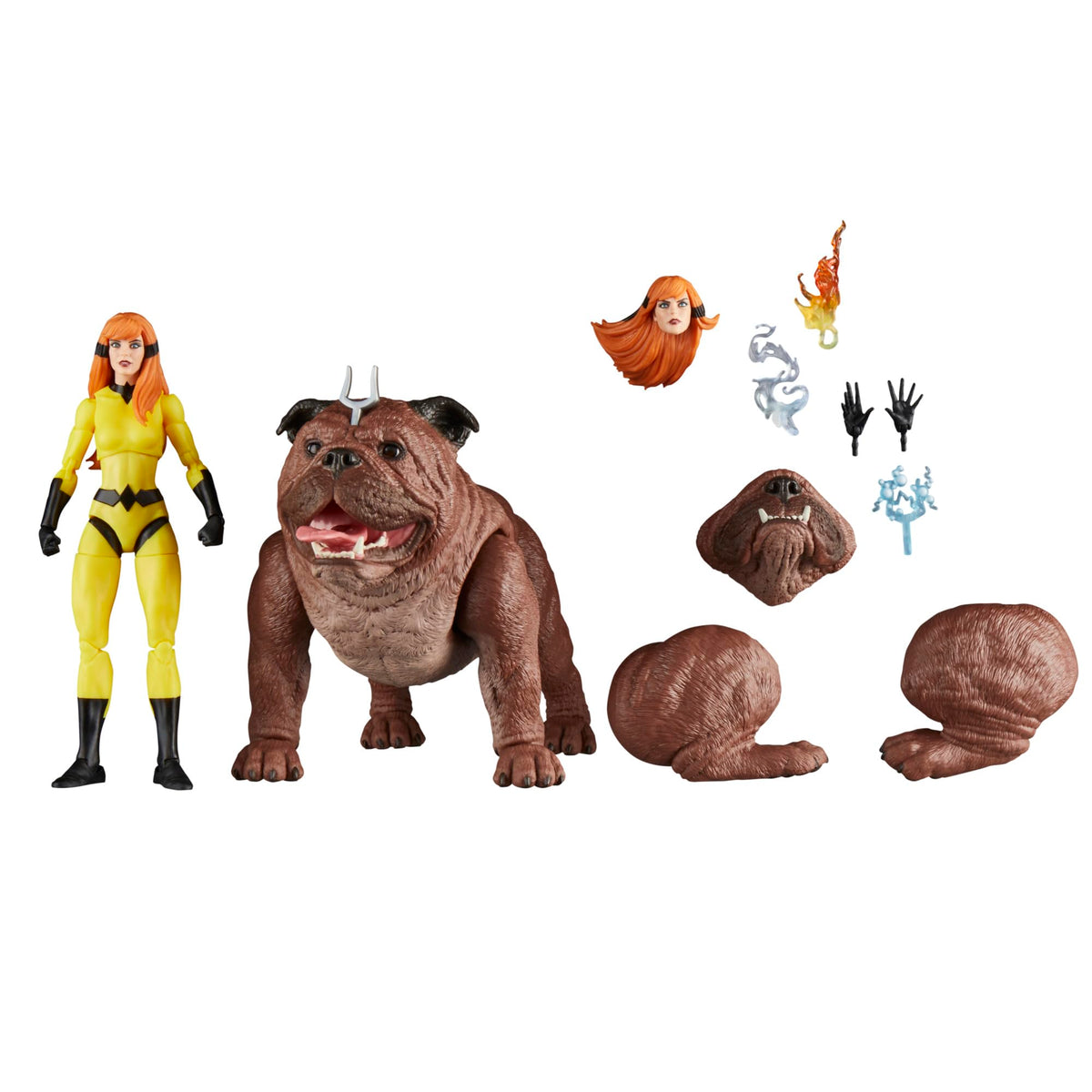 Marvel’s Crystal deluxe figure in full view for display with comic-inspired deco.