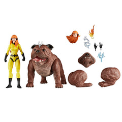 Marvel’s Crystal deluxe figure in full view for display with comic-inspired deco.