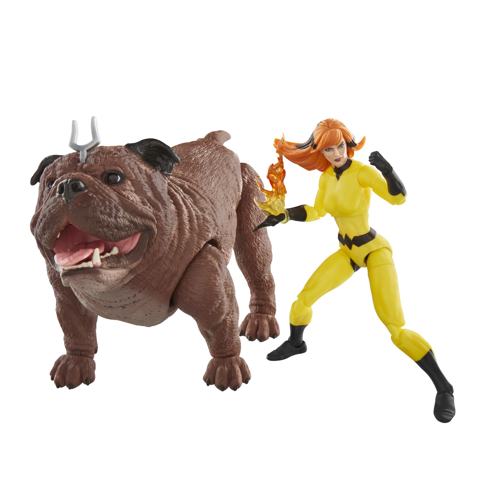 Marvel’s Crystal articulation over twenty points supports dynamic poses.