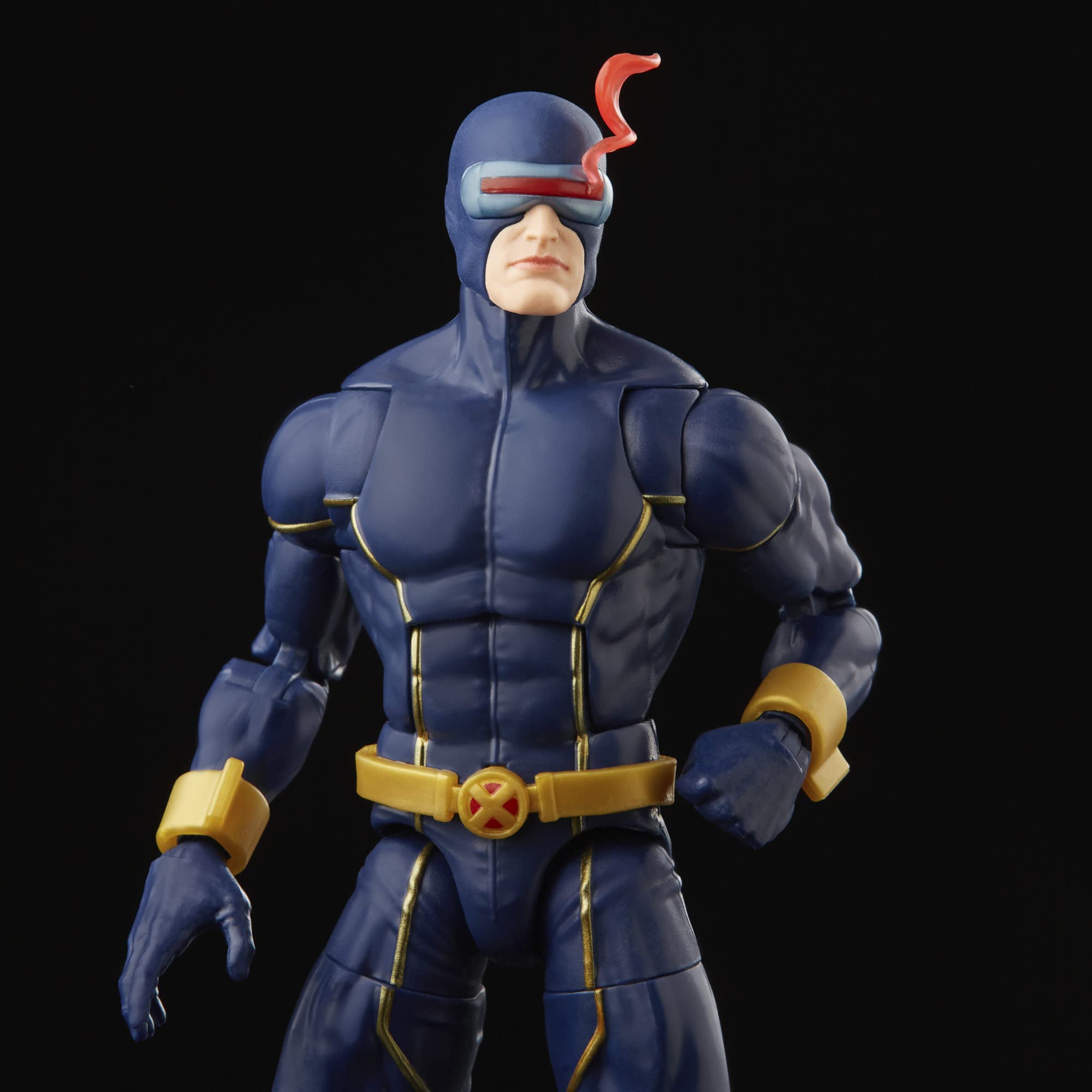 Marvel Cyclops visor smoke effect accessory enhances dramatic battle scenes