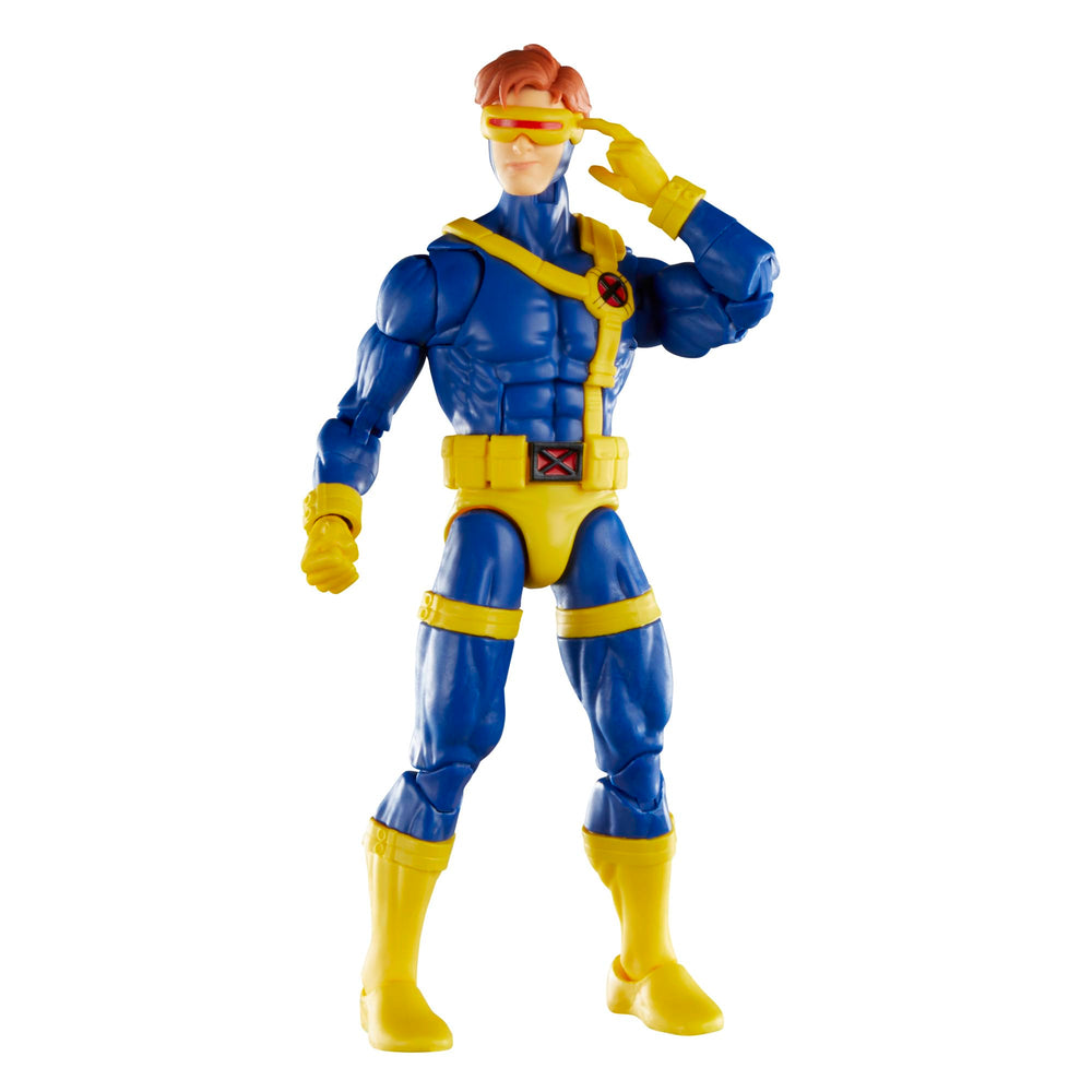 Marvel Cyclops figure with three interchangeable hands for dynamic poses.