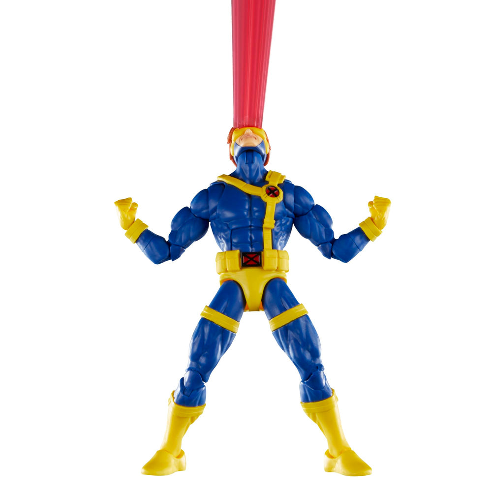 Marvel Cyclops figure packaging art ideal for shelf presentation.
