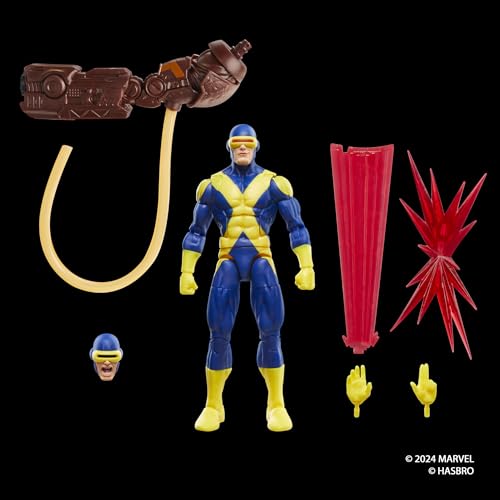 Marvel Cyclops packaging details highlighting licensing and authenticity