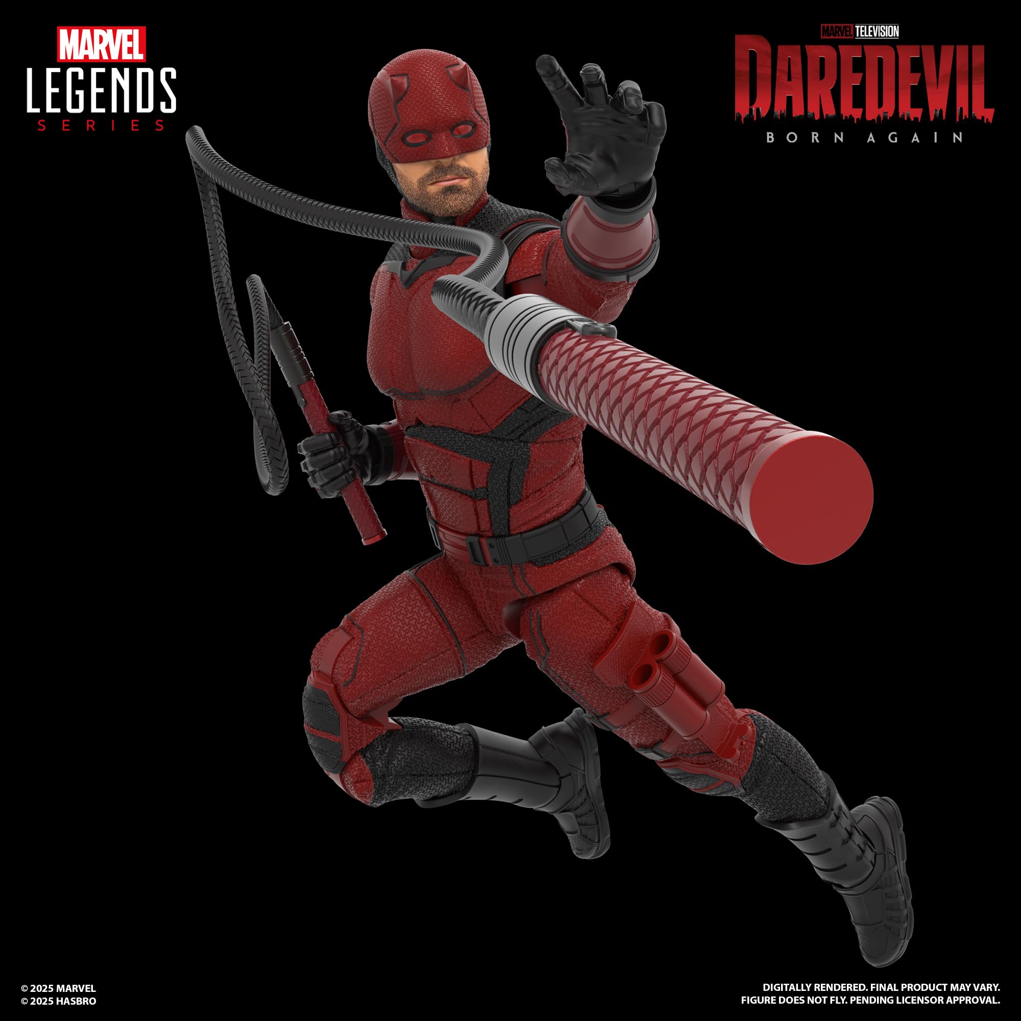 Marvel Daredevil Born Again figure in window box packaging for collectors display