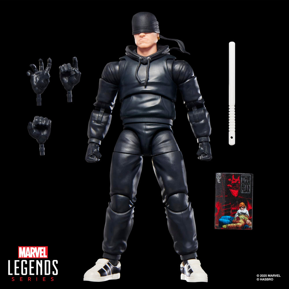 Marvel Daredevil figure articulates for dynamic pose possibilities