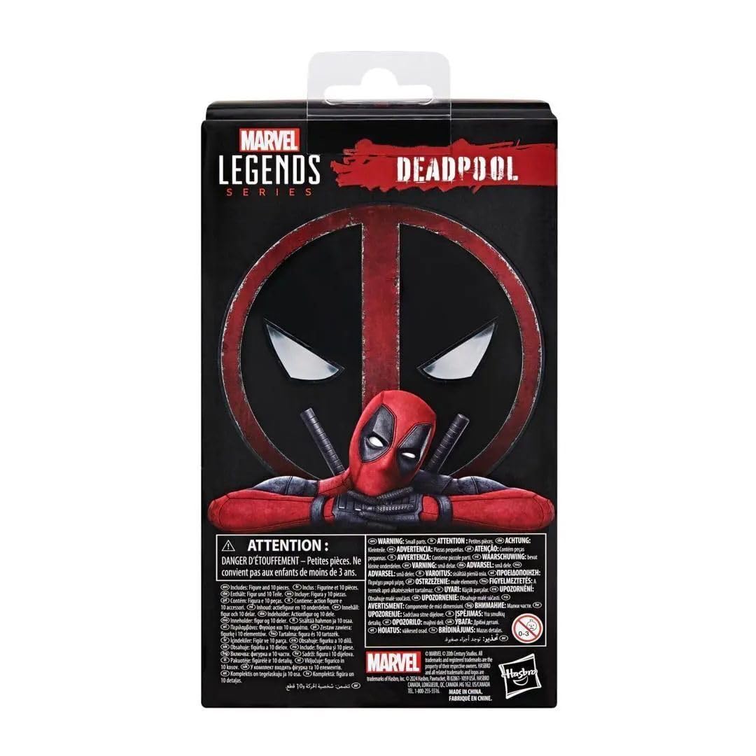 Marvel Deadpool 6-inch figure designed for adult display and collection.